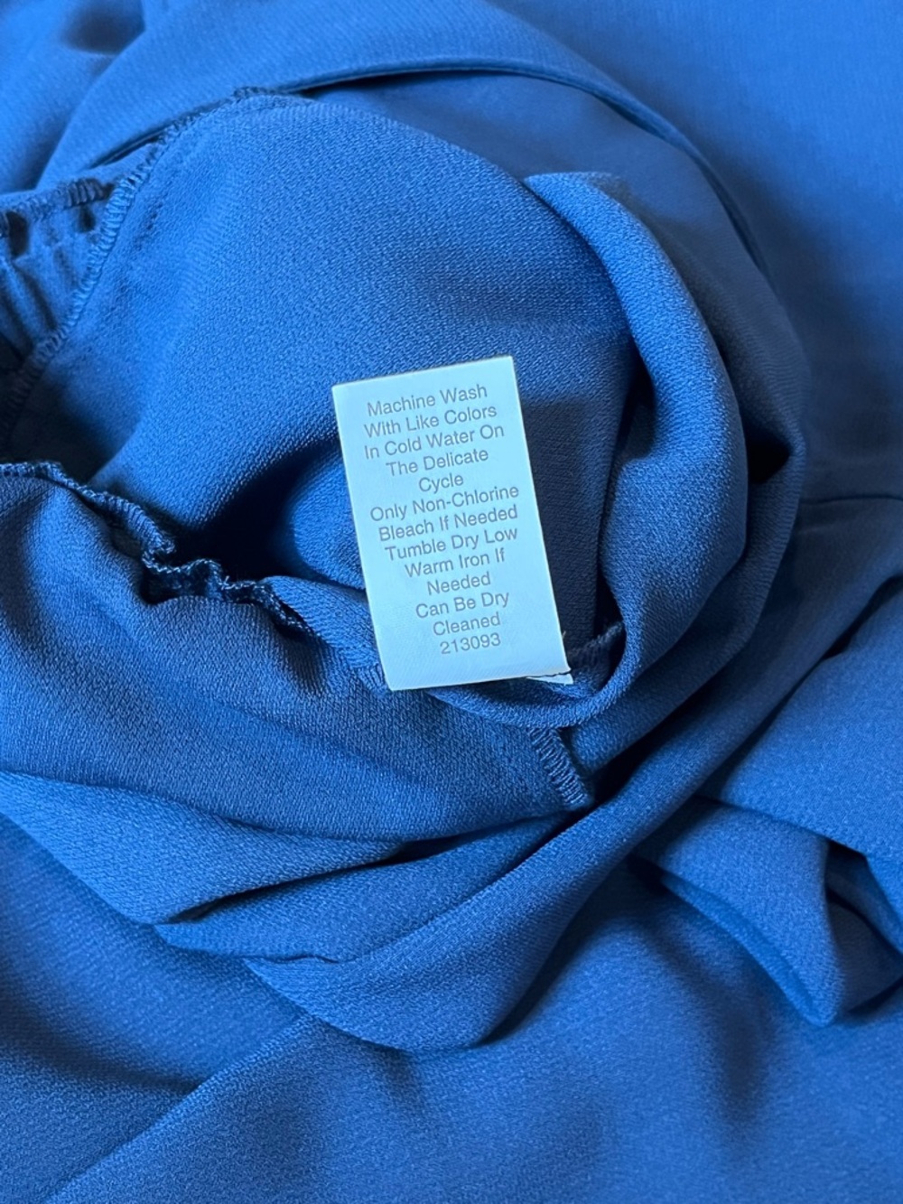 CAbi French Navy Drawstring Jumpsuit Style 303 size S - Picture 10 of 10
